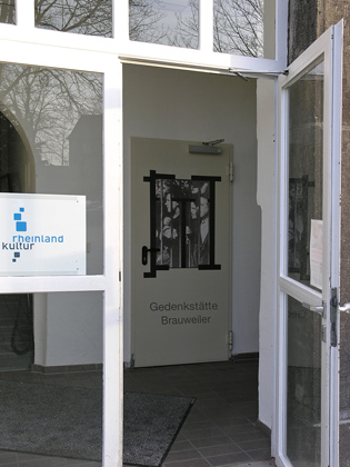 Eingang Gedenkstätte Brauweiler